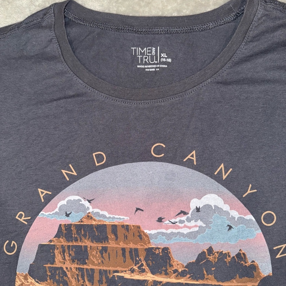 Time and Tru Short Sleeve Tee - Classic Comfort - Picture 2 of 3